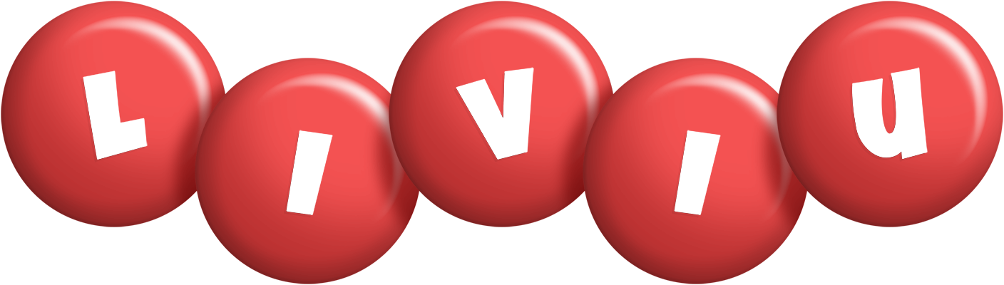 Liviu candy-red logo