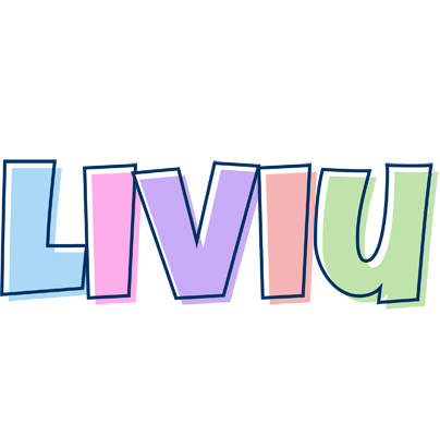 Liviu pastel logo