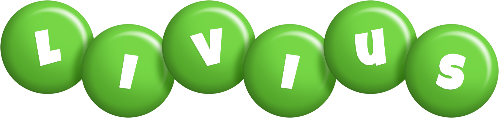 Livius candy-green logo