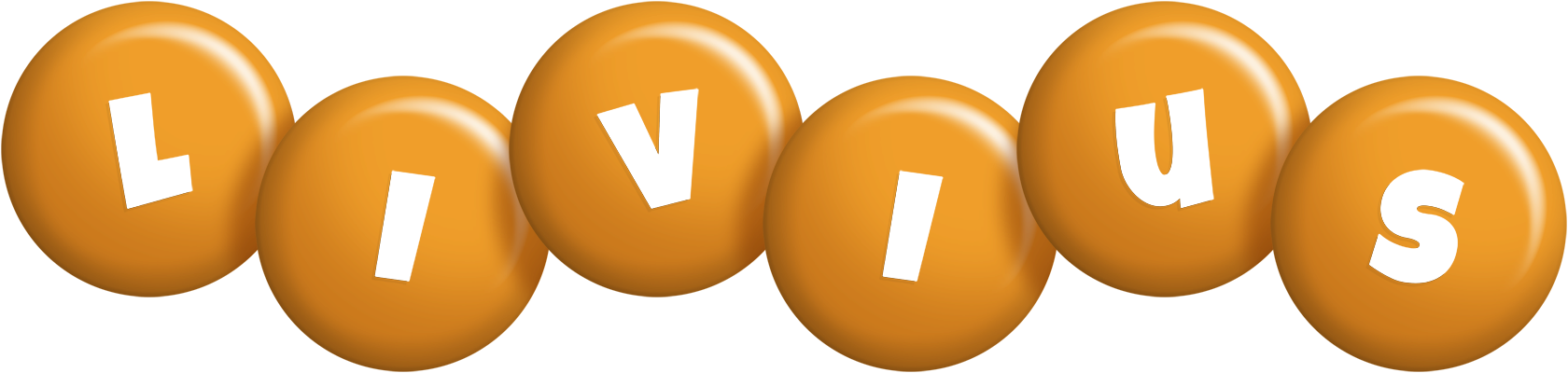 Livius candy-orange logo