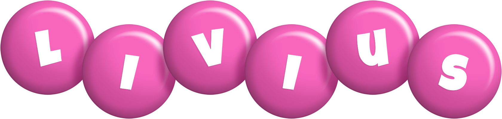 Livius candy-pink logo
