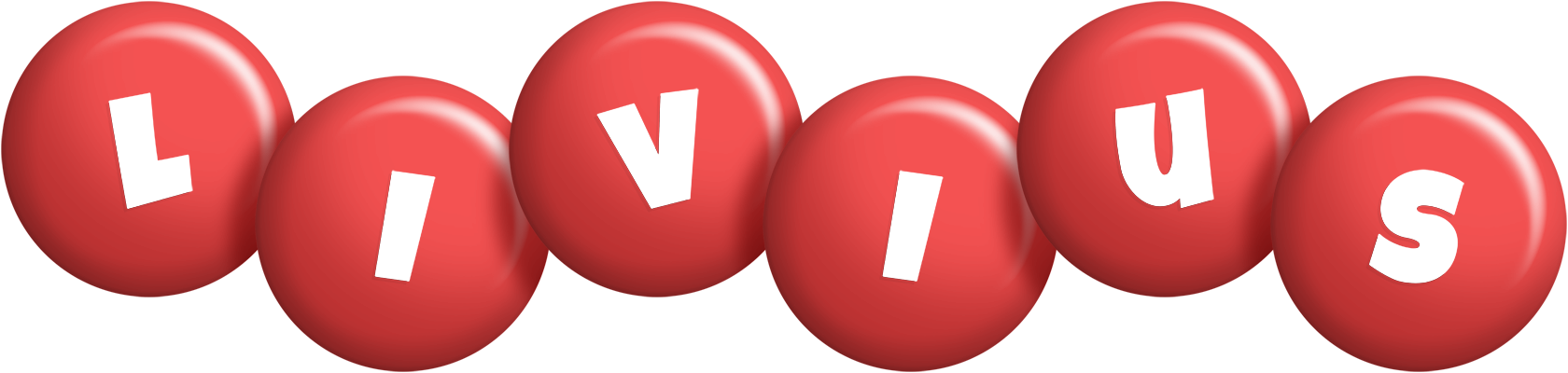 Livius candy-red logo