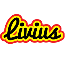 Livius flaming logo