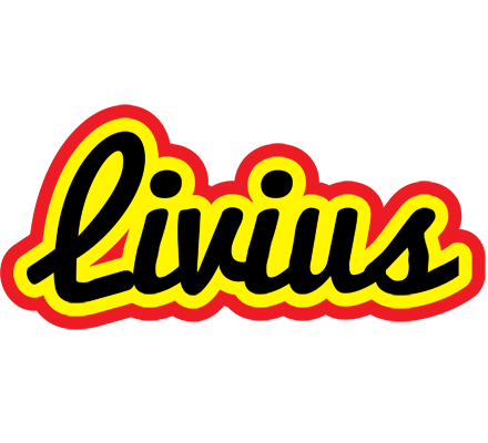 Livius flaming logo