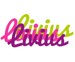 Livius flowers logo