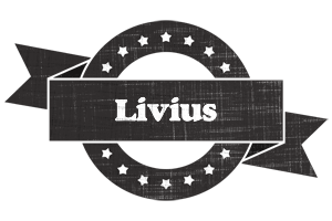 Livius grunge logo