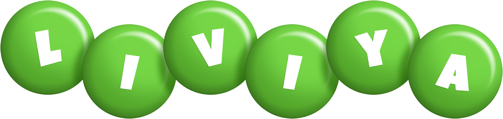 Liviya candy-green logo