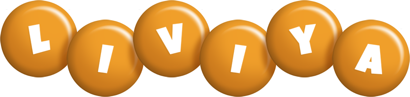 Liviya candy-orange logo