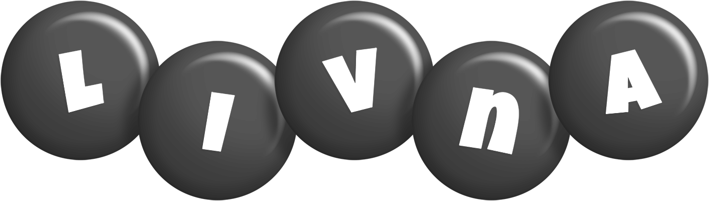 Livna candy-black logo