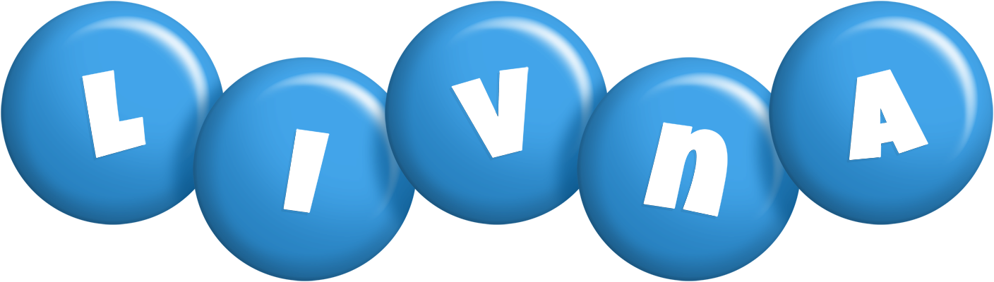 Livna candy-blue logo