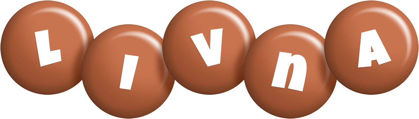 Livna candy-brown logo