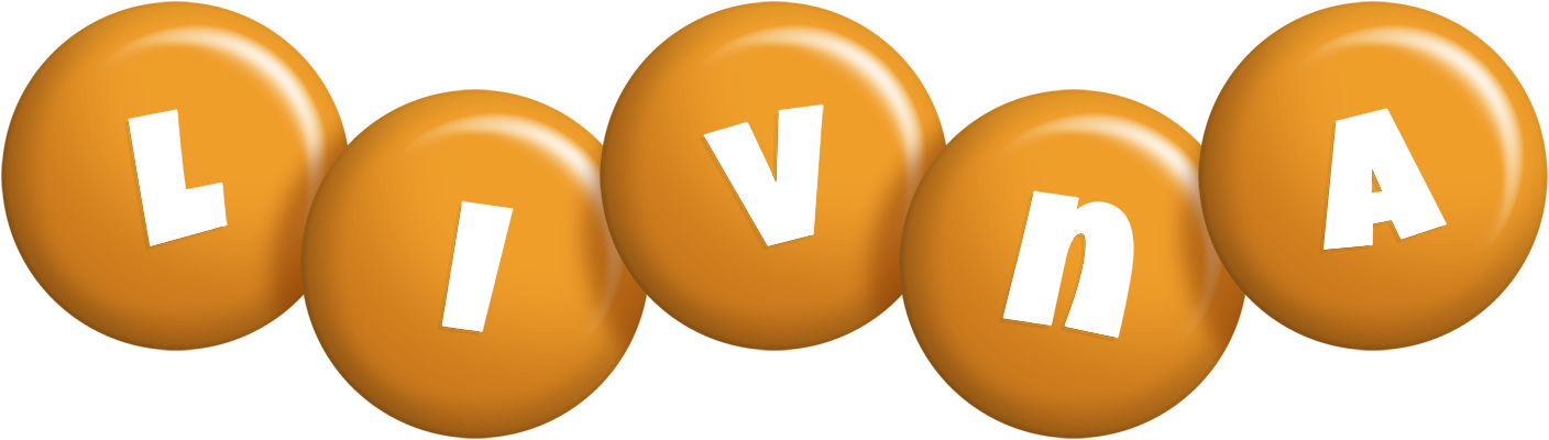 Livna candy-orange logo
