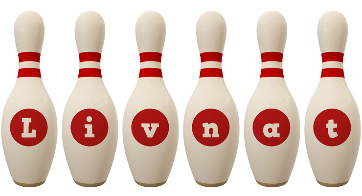 Livnat bowling-pin logo