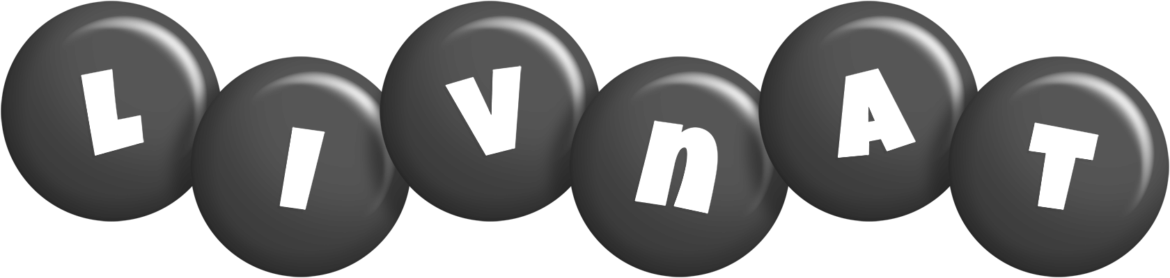 Livnat candy-black logo
