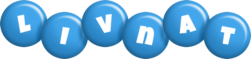 Livnat candy-blue logo