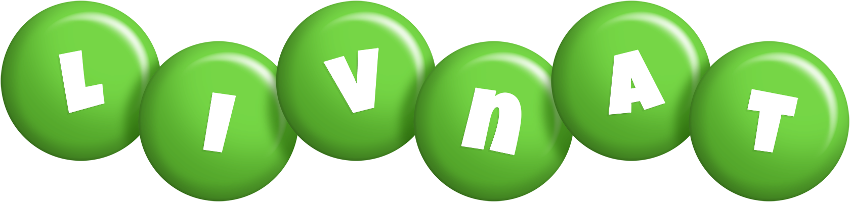 Livnat candy-green logo