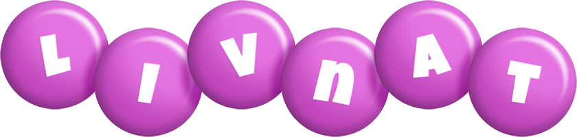 Livnat candy-purple logo