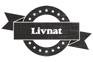 Livnat grunge logo