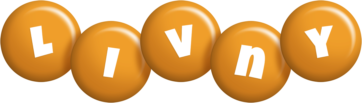 Livny candy-orange logo