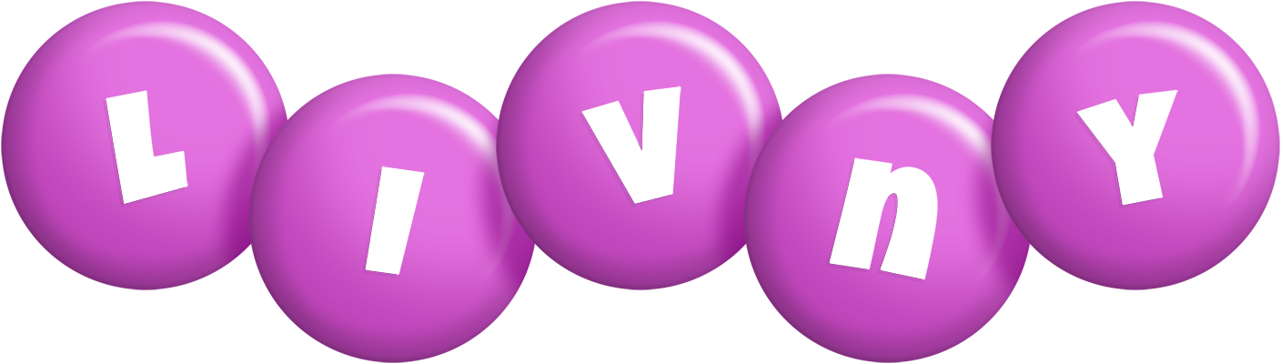 Livny candy-purple logo