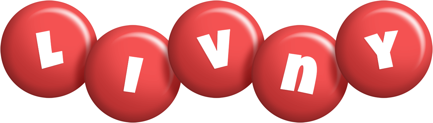 Livny candy-red logo