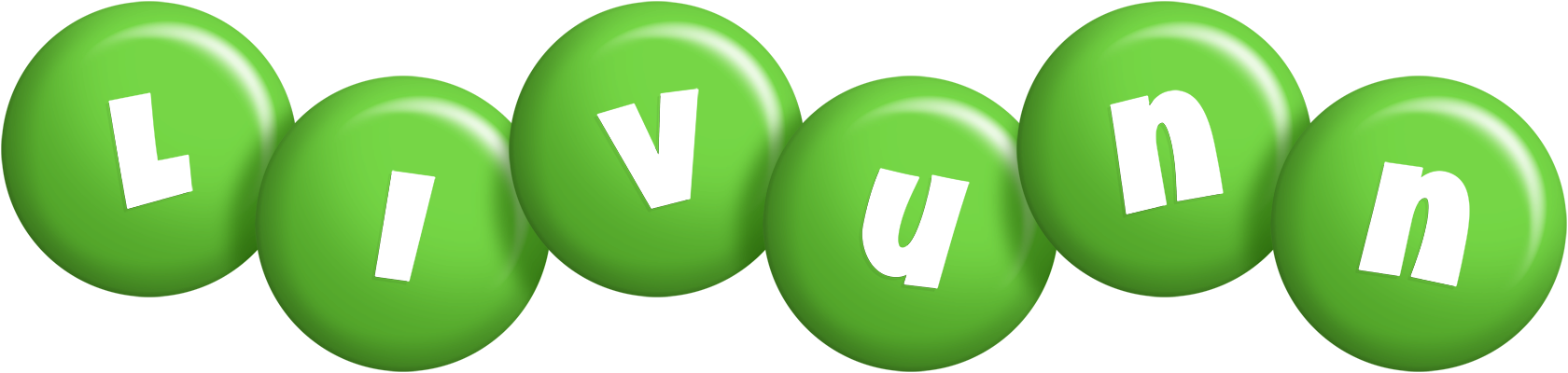 Livunn candy-green logo