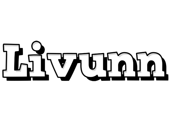 Livunn snowing logo
