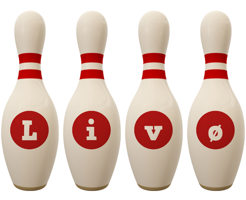 Livø bowling-pin logo