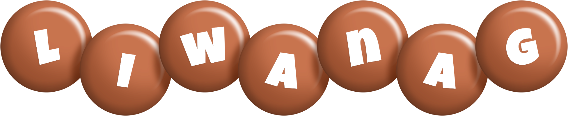 Liwanag candy-brown logo