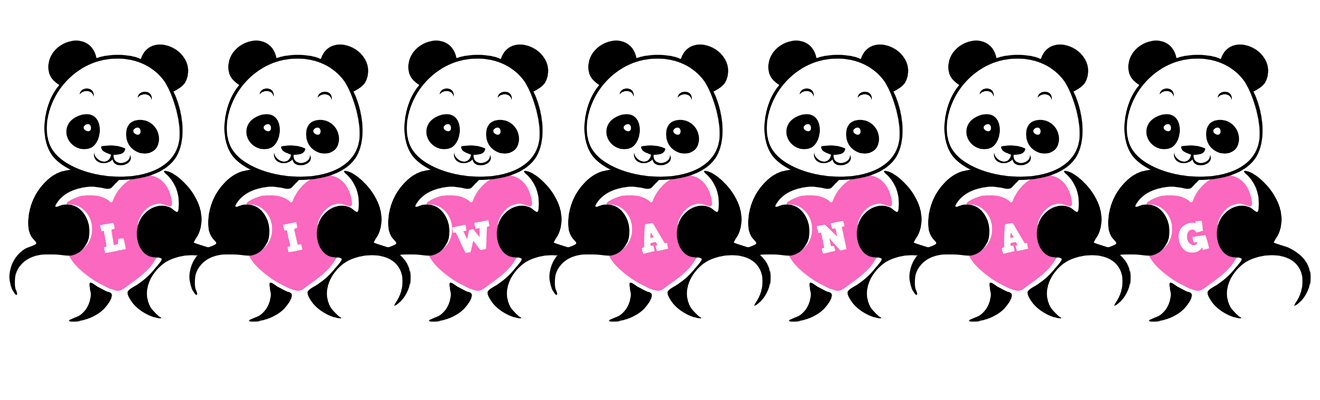 Liwanag love-panda logo