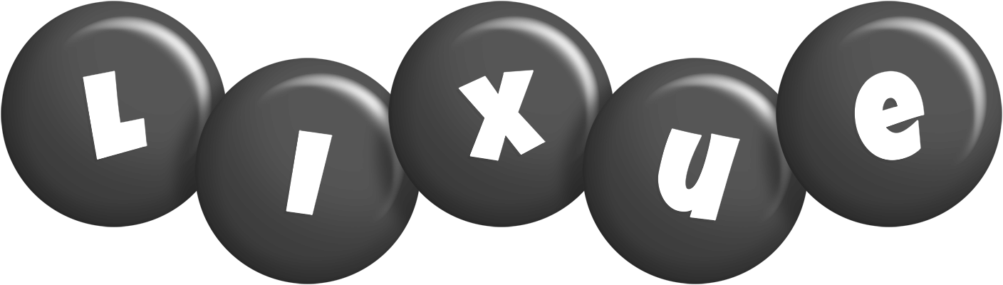 Lixue candy-black logo