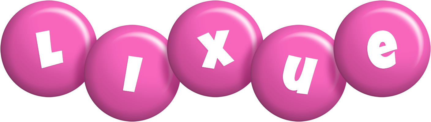 Lixue candy-pink logo