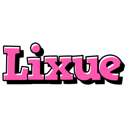 Lixue girlish logo