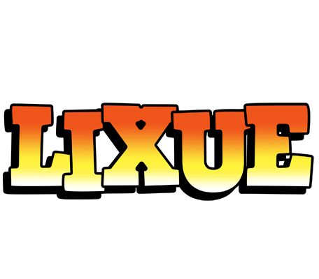 Lixue sunset logo