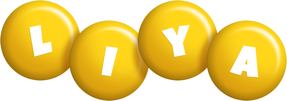 Liya candy-yellow logo