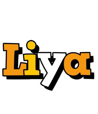 Liya cartoon logo