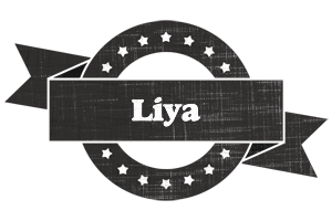 Liya grunge logo