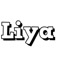 Liya snowing logo