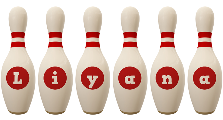 Liyana bowling-pin logo