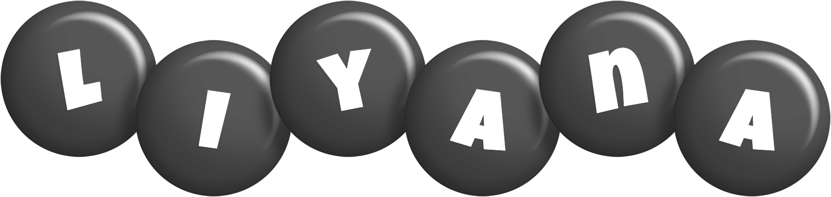 Liyana candy-black logo