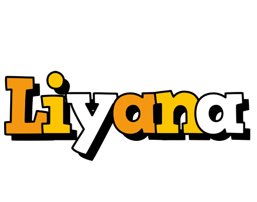 Liyana cartoon logo