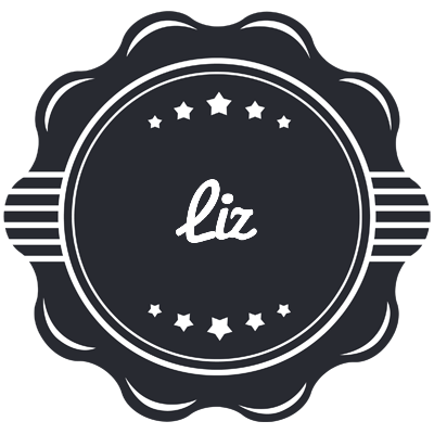 Liz badge logo