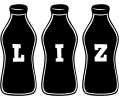 Liz bottle logo