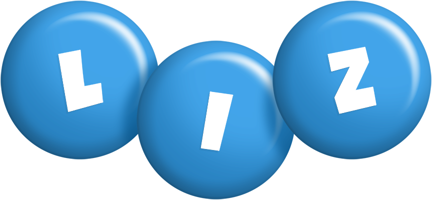 Liz candy-blue logo