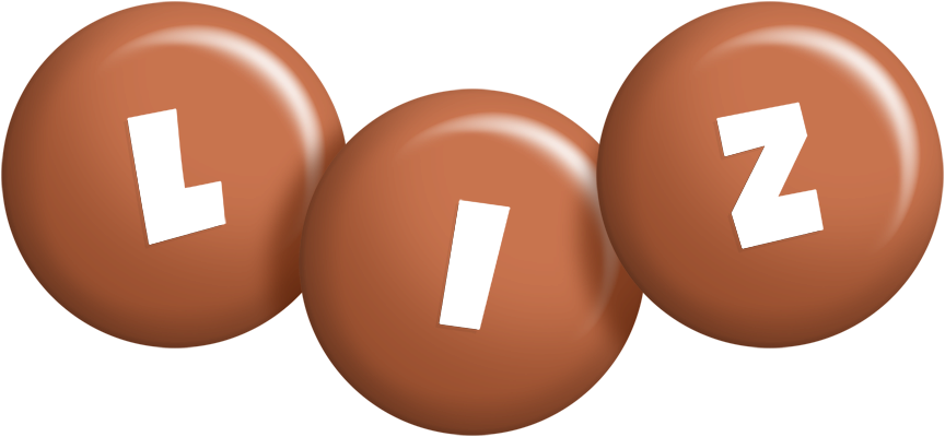 Liz candy-brown logo