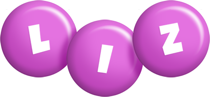 Liz candy-purple logo