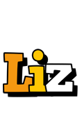 Liz cartoon logo