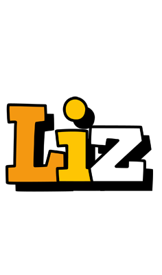 Liz cartoon logo