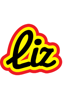 Liz flaming logo