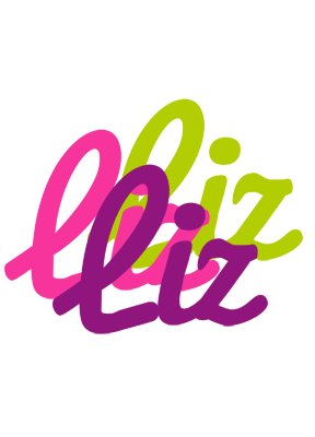 Liz flowers logo